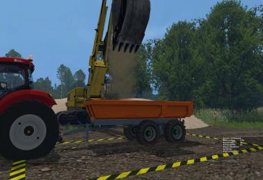 Laumetris construction trailer PTL - 10 S v1