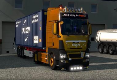 MAN TGX Reworked by MADster + Cabin DLC v2.1