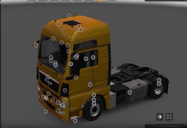 MAN TGX Reworked by MADster + Cabin DLC v2.1