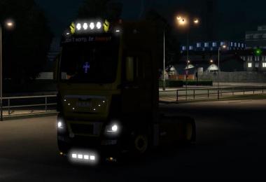 MAN TGX Reworked by MADster + Cabin DLC v2.1