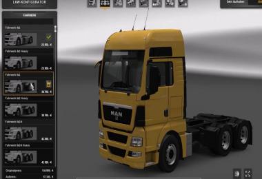 MAN TGX Reworked by MADster + Cabin DLC v2.1