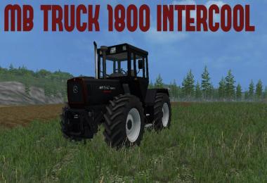 MB Truck 1800 InterCool 232PS Black