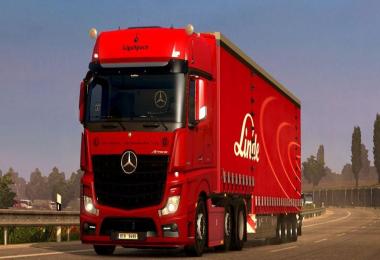 Mercedes Benz Actros MP4 New Sound BETA