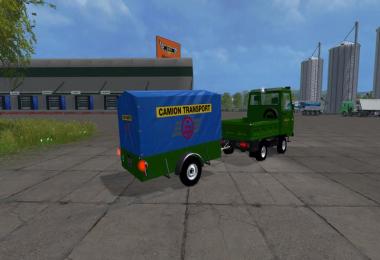 Multicar Anhaenger with Swiss company Camion Transport v0.1