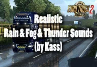 Realistic Rain & Fog & Thunder Sounds v3.4