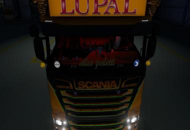 Scania Lupal v2.0 + DLC 1.23.x - 1.23.3.1s