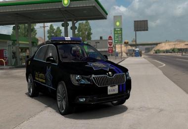 Skoda Superb Los Santos Police Department Skin