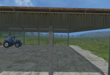 Small basic farm hay shed v1.0