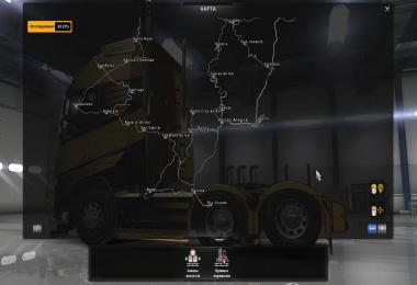 South America map for ATS Update v1.2