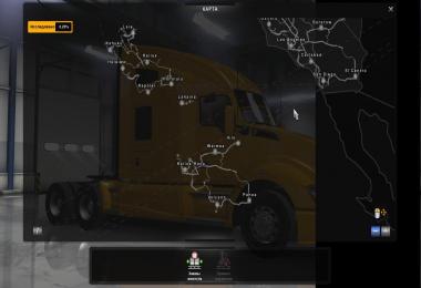 South America map for ATS Update