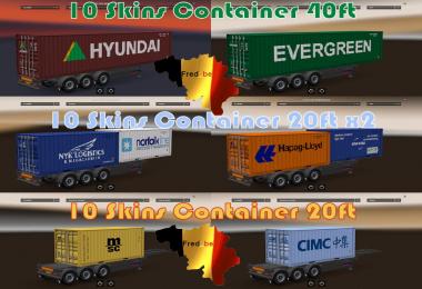 Trailer Pack Container V1.23 ( 30 Skins )