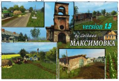 Village Maksimovka Map v1.5