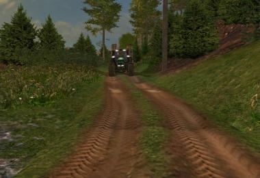 Wet dirt roads - 63 models v1.0