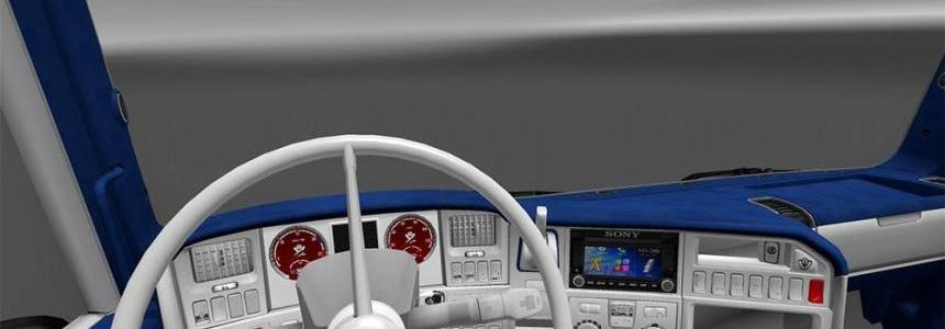 Scania RJL White-Blue Interior - Modhub.us