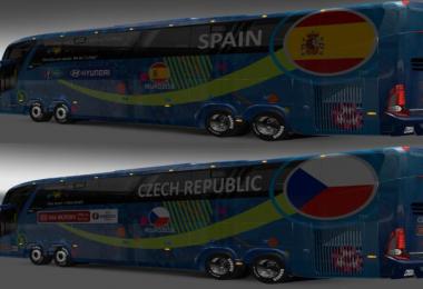 Bus Marcopolo G7 1600LD Group D Teams Official Buses