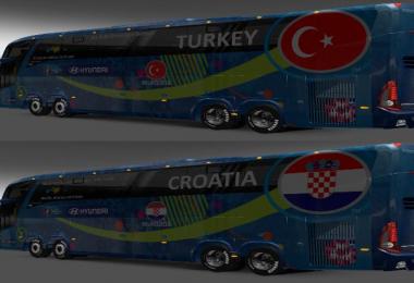 Bus Marcopolo G7 1600LD Group D Teams Official Buses