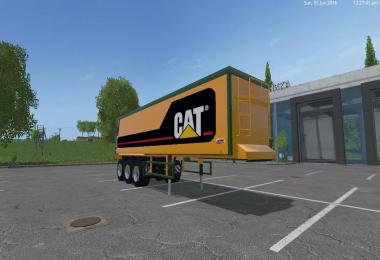 Cat Kenworth K100 and Cat Semi Trailer Pack