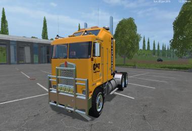 Cat Kenworth K100 and Cat Semi Trailer Pack