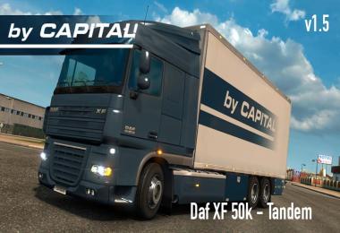 Daf XF 50k Tandem – By Capital v1.5