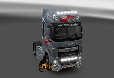 DAF XF Euro 6 Billy Miller skin 1.24