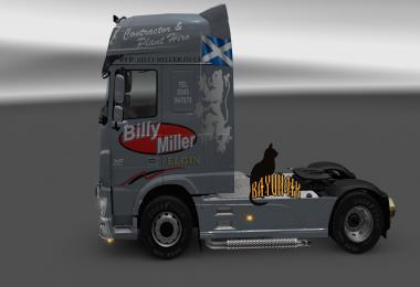 DAF XF Euro 6 Billy Miller skin 1.24