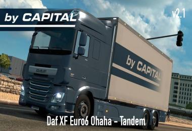 Daf XF Euro6 Ohaha Tandem – By Capital v2.1