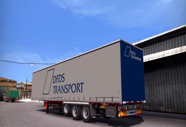 DFDS Transport Trailer