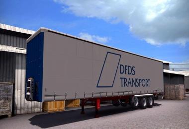 DFDS Transport Trailer