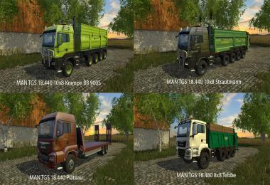 Big Mods Pack V17 MAN Trucks Pack V1