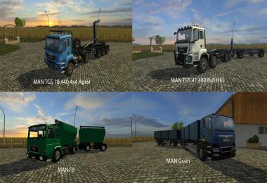 Big Mods Pack V17 MAN Trucks Pack V1