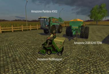 FS15 Big Mods Pack V7 Amazone Pack v1