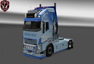 Howling Wolf Skin for Volvo v1.0