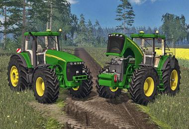 John Deere 8520 + Weight v1.0