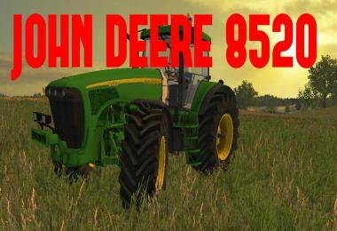 John Deere 8520 + Weight v1.0