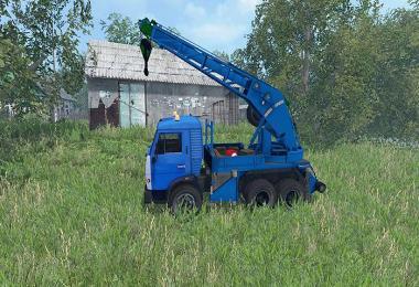 Kamaz Crane Truck v1.0