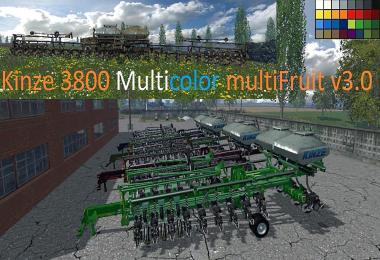 Kinze 3800 Multicolor multiFruit v3.0