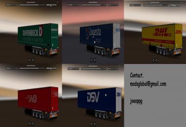 Krone Trailers Skin Pack 1.24