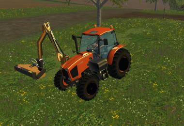 Kubota MT35GX with Side Mount Mower v1