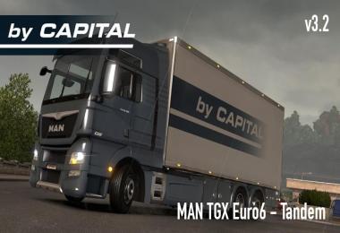 MAN TGX Euro6 Tandem – By Capital v3.2