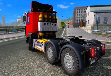 MAZ 6422M + DLC Cabin & Flags v1.0