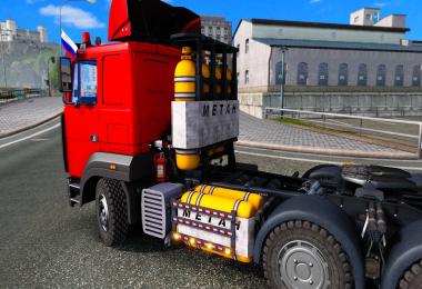 MAZ 6422M + DLC Cabin & Flags v1.0