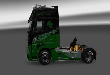 Mersedes Benz New Actros Green Eagle skin 1.24