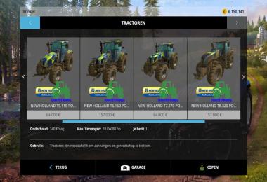 New Holland pack Police version v1.0