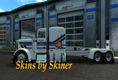 Peterbilt 389 Burton Trucking skin 1.24