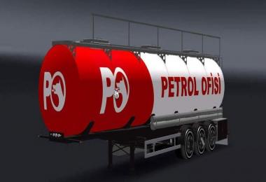 Petrol Ofisi Tanker Trailer v1.0