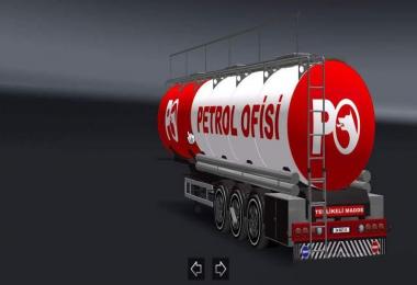 Petrol Ofisi Tanker Trailer v1.0