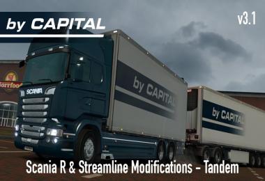 Scania R & S by RJL Tandem – By Capital v3.1