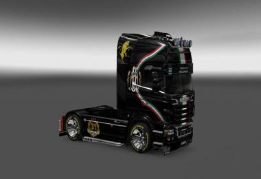 Scania R2009 Juventus Skin v1.0