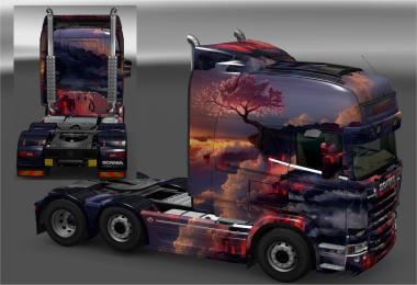 Scania RJL Fictional Skins Pack