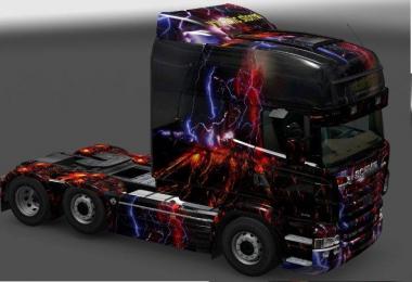 Scania RJL Fictional Skins Pack